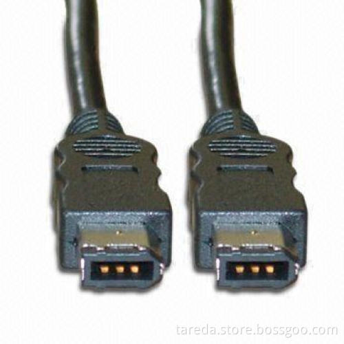 Firewire 6-pin to 6-pin IEEE 1394 Cable, OEM Orders are Welcome